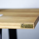 Stabilny Stół z Litego Drewna Dębowego